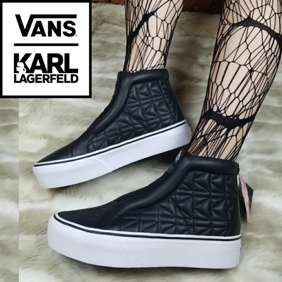 karl lagerfeld vans collab